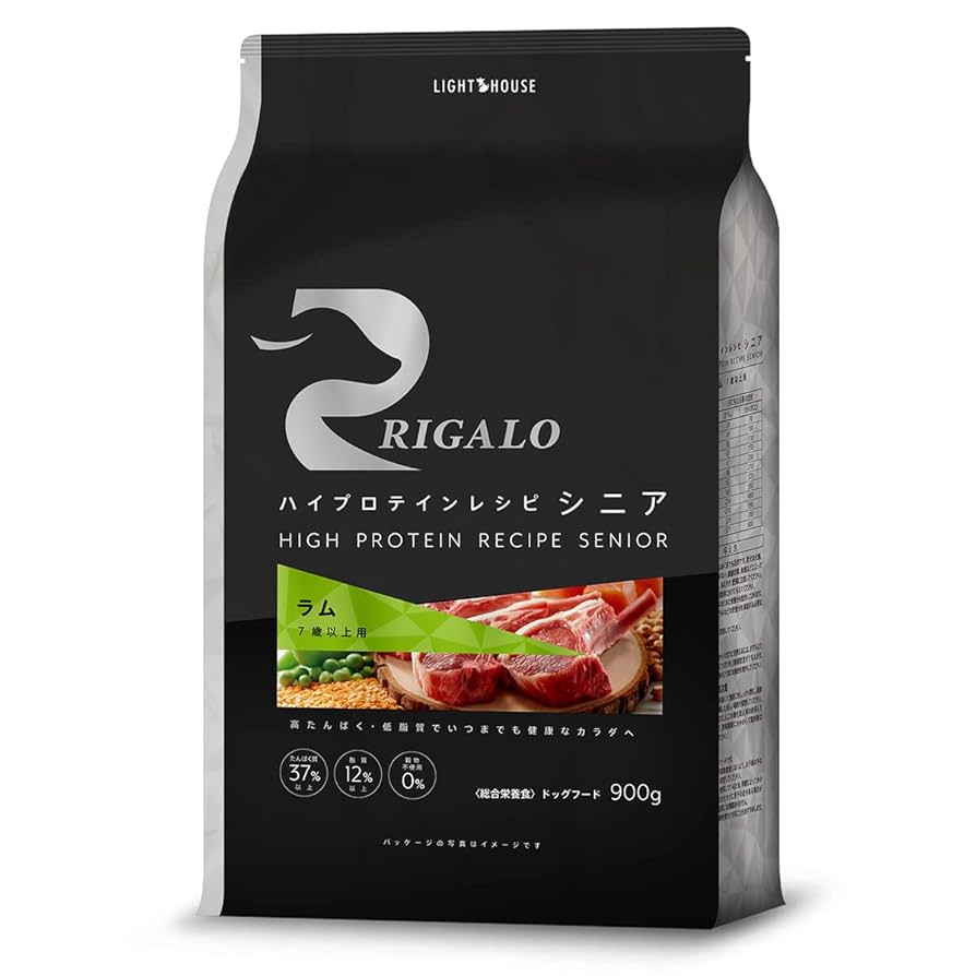 リガロ　ハイプロテインレシピ　７歳以上用　シニア　ラム　12kg RIGALO リガロ ハイプロテインレシピ 7歳以上用 ラム 12kg