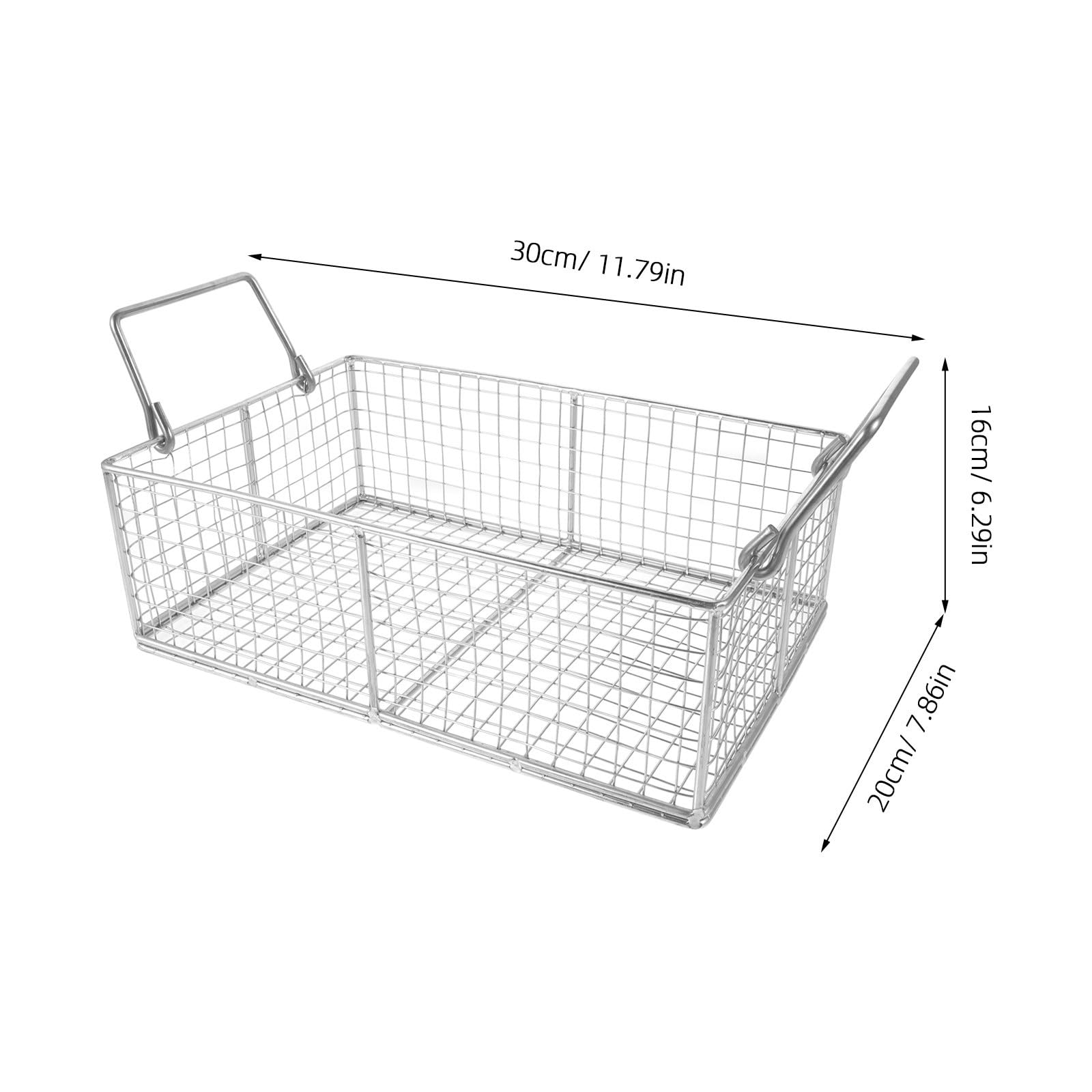 NUOBESTY Cesta con Alta Resistencia Temperatura de Acero Inoxidable de Limpieza y Filtro para Esterilización Profesional para Instrumentos Médicos