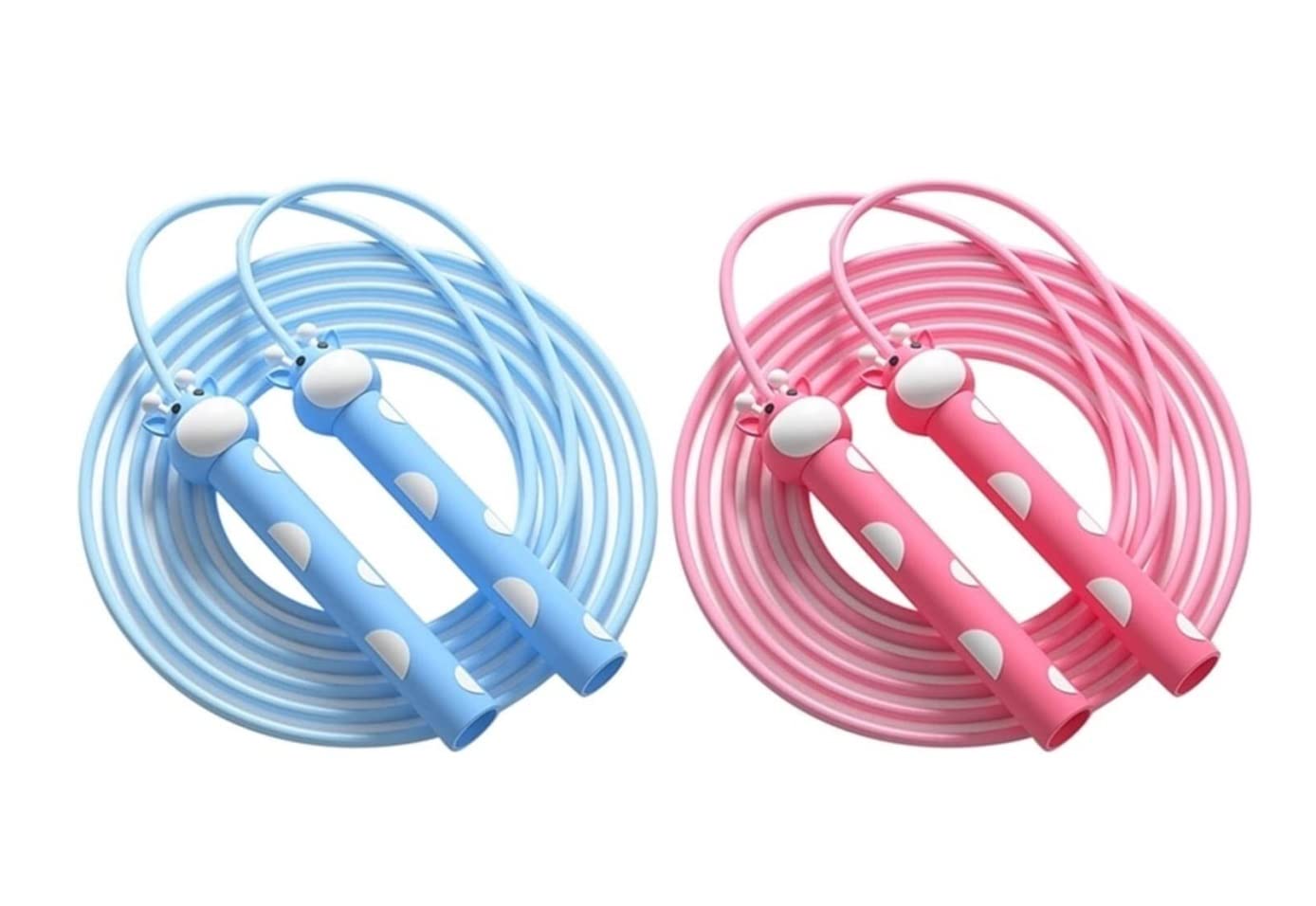 Skakanka Skakanki Regulowana Skakanka Do Ćwiczeń Fitness Rozwijaj Zainteresowanie Regulowana Skakanka W Pomieszczeniach I Na Zewnątrz Skakania na Skakance (Color : Pink Blue White)