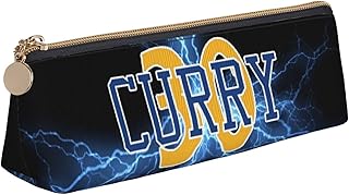 Basketball Curry Leather Pencil Case Small Leather Pouch | Pencil Bag, Zipper Pencil Pouches Holder Aesthetic Pencil Case For Adults Men Women Coin Purse Money Bag Pen Bag Key Pouch Small Tool Pouch Jewelry