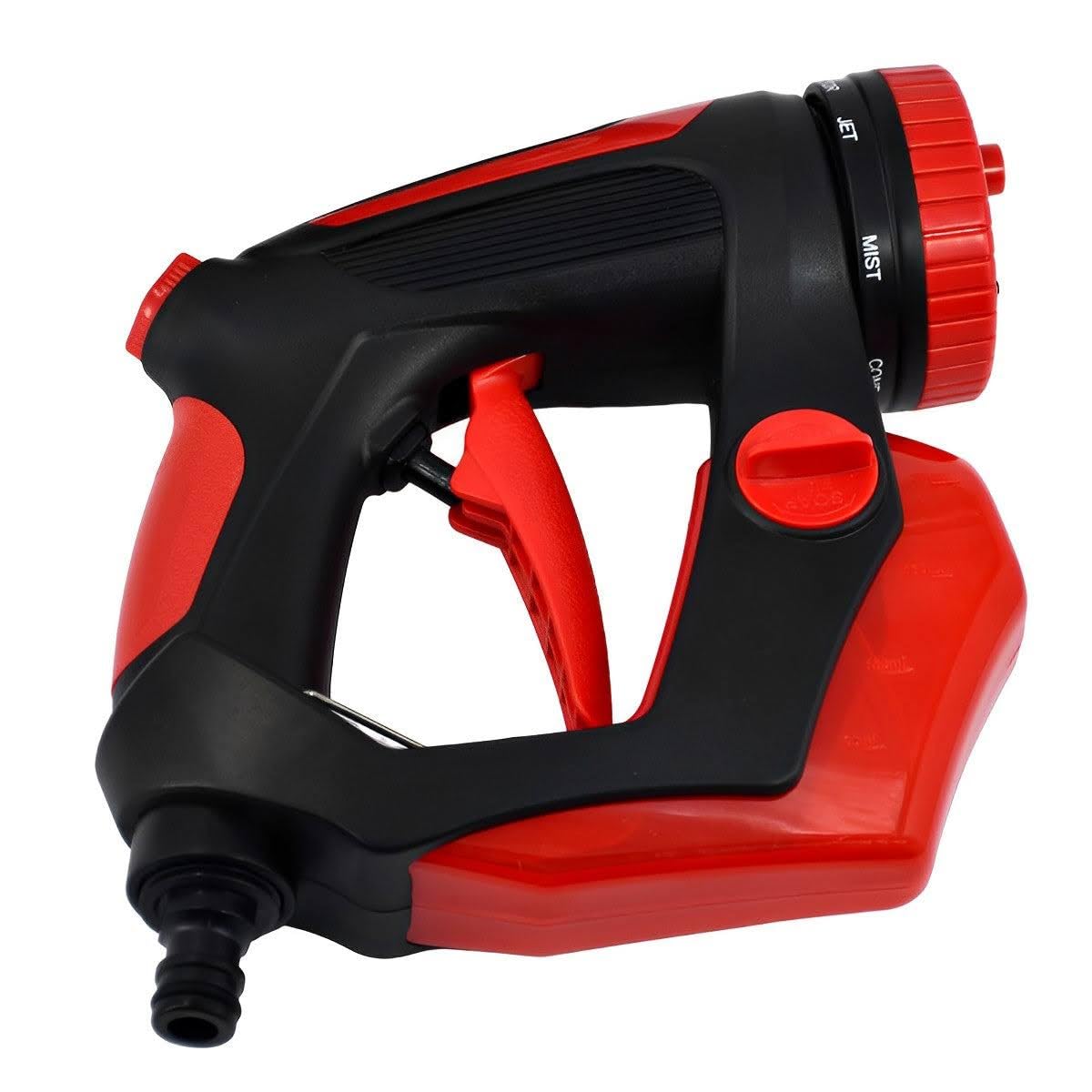 Pritam 8-Mode Garden and car washer Hose Nozzle Spray Gun, Multi-Pattern Water Sprayer with Ergonomic Grip, Red and Black-image-33
