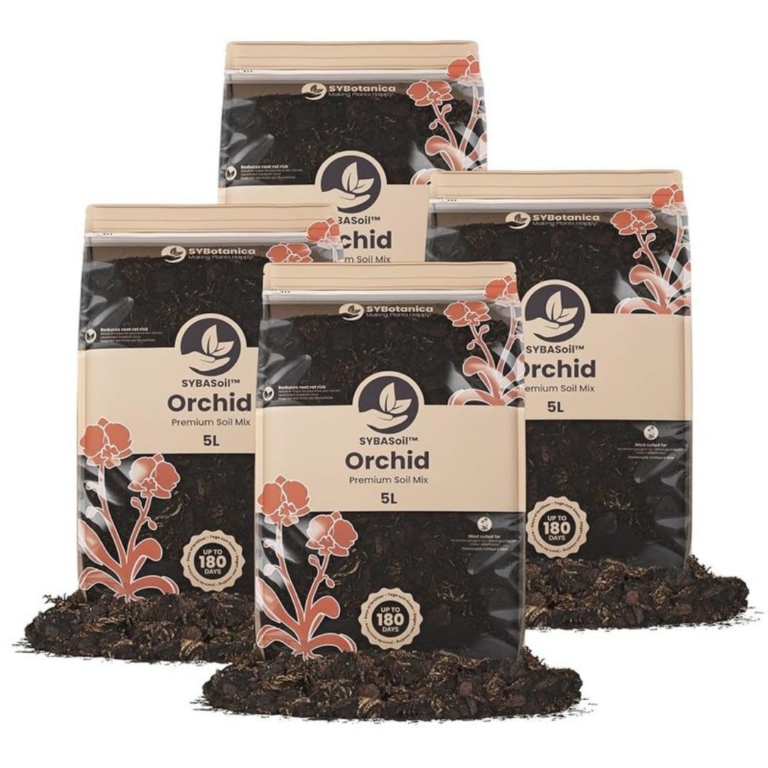 Sybotanica – Sustrato Premium Para Calathea Y Maranta 5 L – Con Nutrientes Orgánicos Y Fibra De Coco Sin Turba