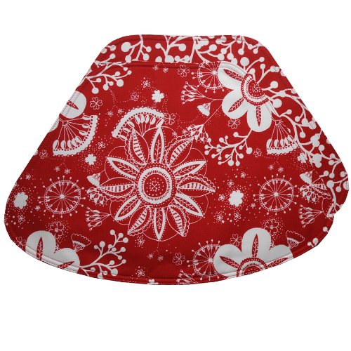 Red Floral and Vine WedgeShaped Placemat for Round Tables Amazon.in