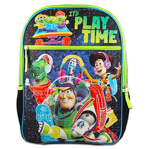 Disney Bundle Buzz Lightyear Backpack And Lunch Bag Set - 6 Pc Bundle With Buzz Lightyear Backpack, Buzz Lightyear Lunch Box, Water Bottle, Stickers, Tattoos, And More (Buzz Lightyear Bags For Kids) #TOP1