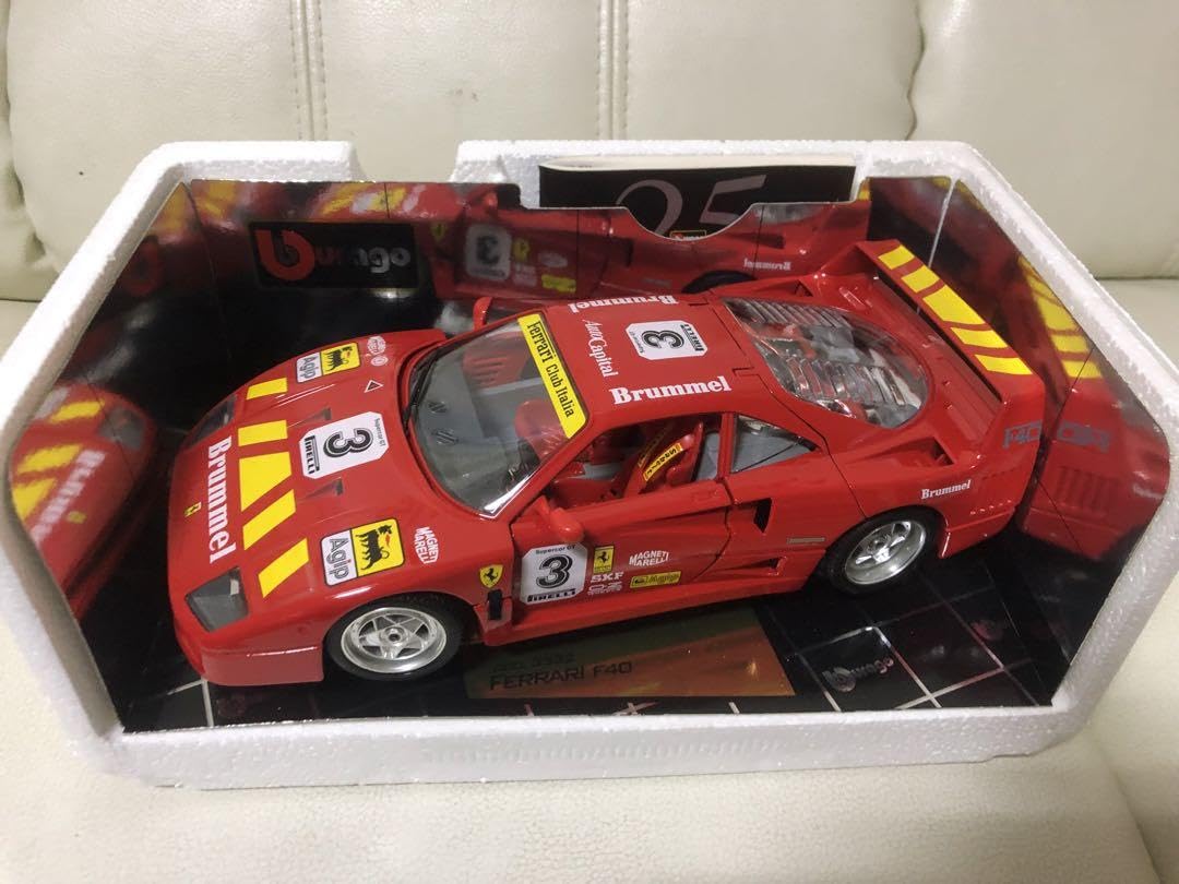 Amazon.co.jp: 1/18 burago Ferrari フェラーリ F40 : おもちゃ
