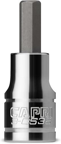 Miniatura 9 de Llave hexagonal de 10 mm de Capri Tools, accionamiento de 1/2 pulgada, métrica