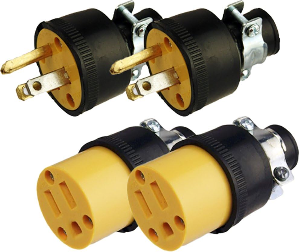 Black Duck Brand Male & Female Extension Cord Replacement Electrical