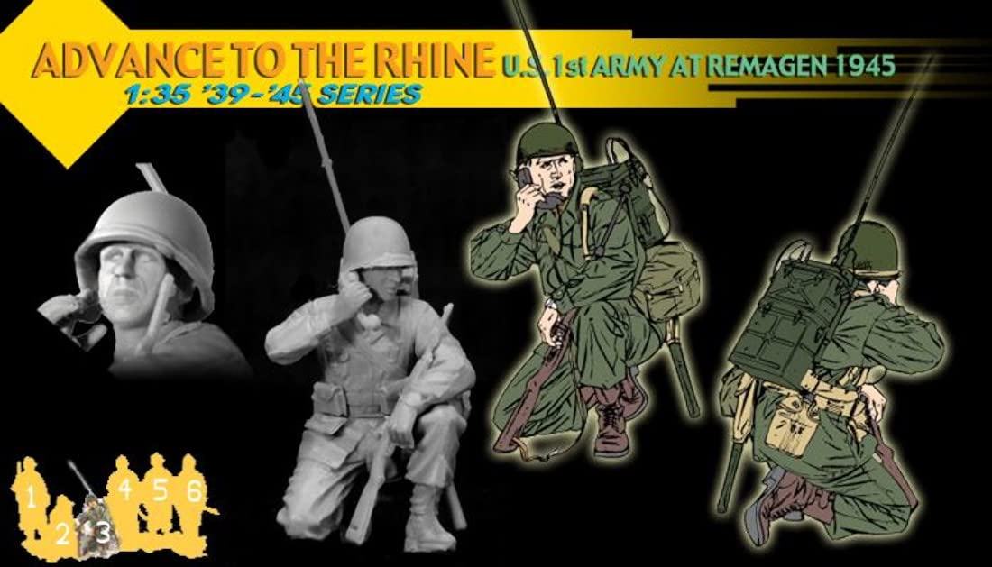 Amazon | ドラゴン 1/35 第二次世界大戦 アメリカ第1軍兵士
