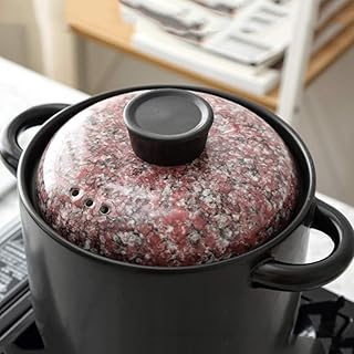 MHTCJ Style Casserole Casserole à Lait en céramique Pot pour bébé Ragoût de Bouillie pour bébé Marmite avec poignée avec Couvercle de Pot