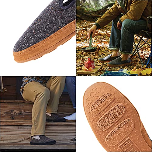 Acorn Men's Lightweight Bristol Loafer with Tweed Upper and Ultralight Cloud Cushioning Slipper3