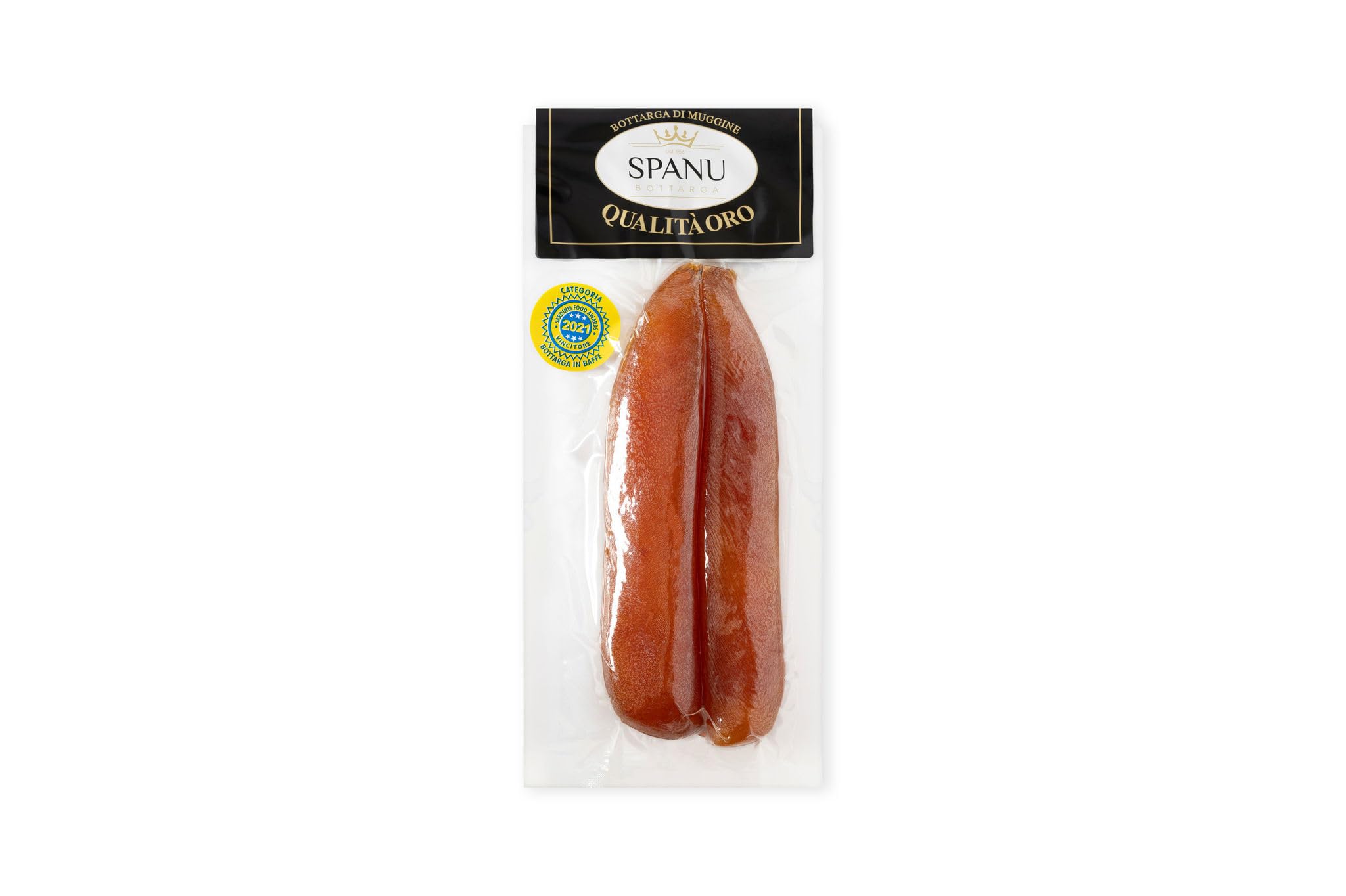 1kg - Bottarga di Muggine Lavorata a Cabras - Baffe da 150g - Spanu Giovanni