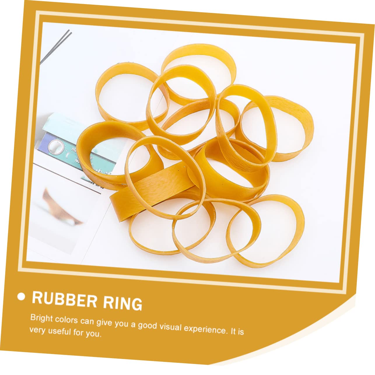 Housoutil 1 Set Widen Rubber Ring for Ski Brake Retainers Lb of Stretchy Binding Bands for Outdoor Sports Snowboarding Organizing Gear