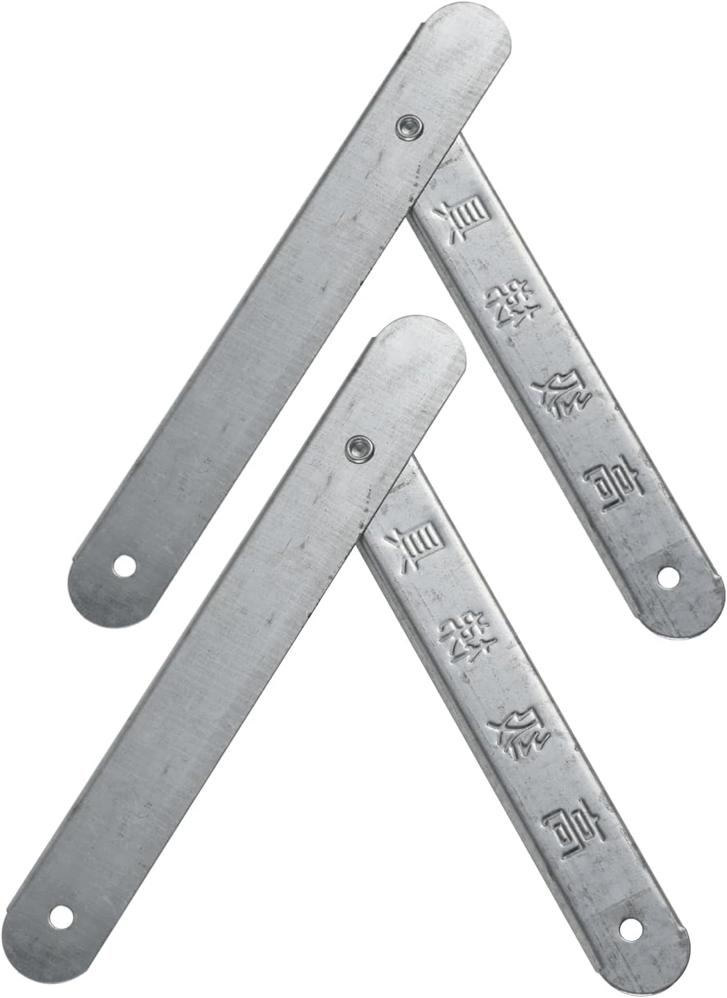 2pcs Folding Step Ladder Hinge Replacement Kit,Aluminum Herringbone