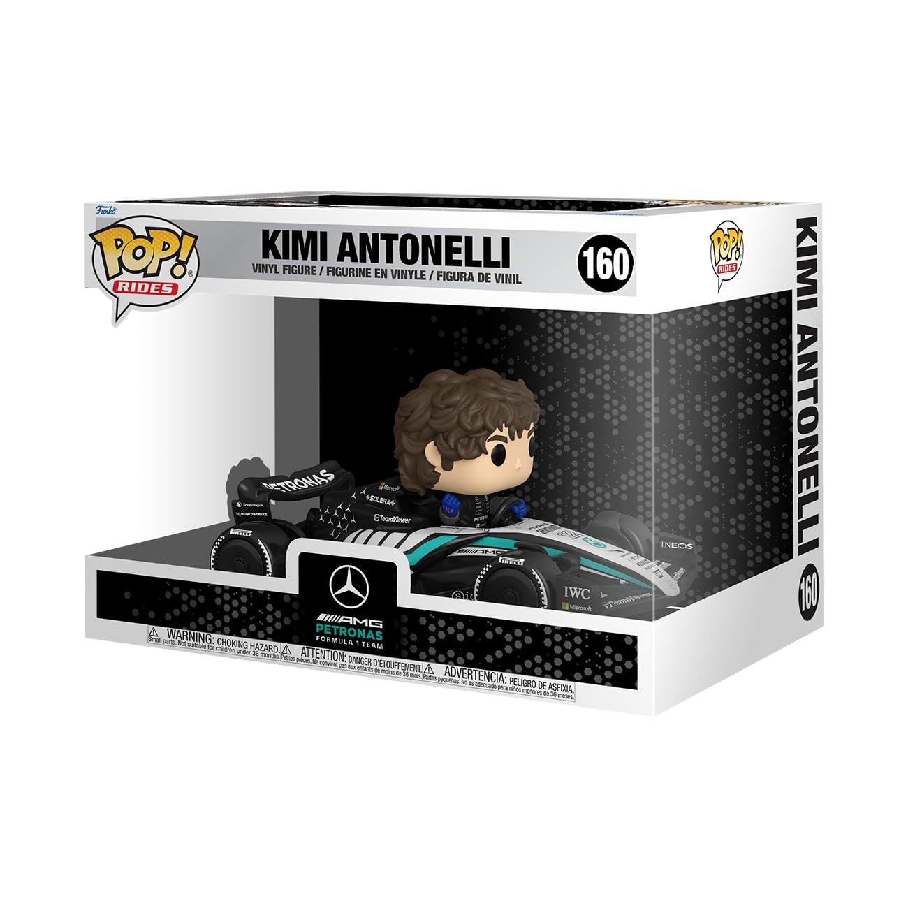 Funko Pop! Rides Super Deluxe: Mercedes-Benz - Kimi Räikkönen