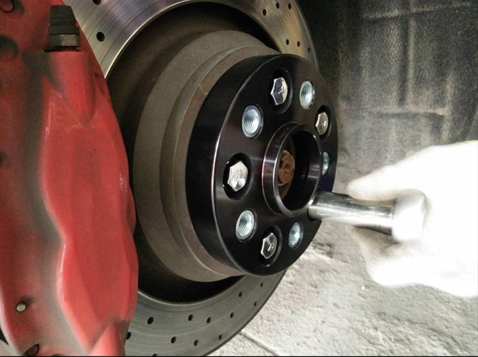 2 pezzi 20/25/30/35/40/45/50/55/60mm PCD 5x120 CB = 65,1 mm adattatore distanziale ruota per VW per Amarok M14xP1.5(2PCS 45mm)