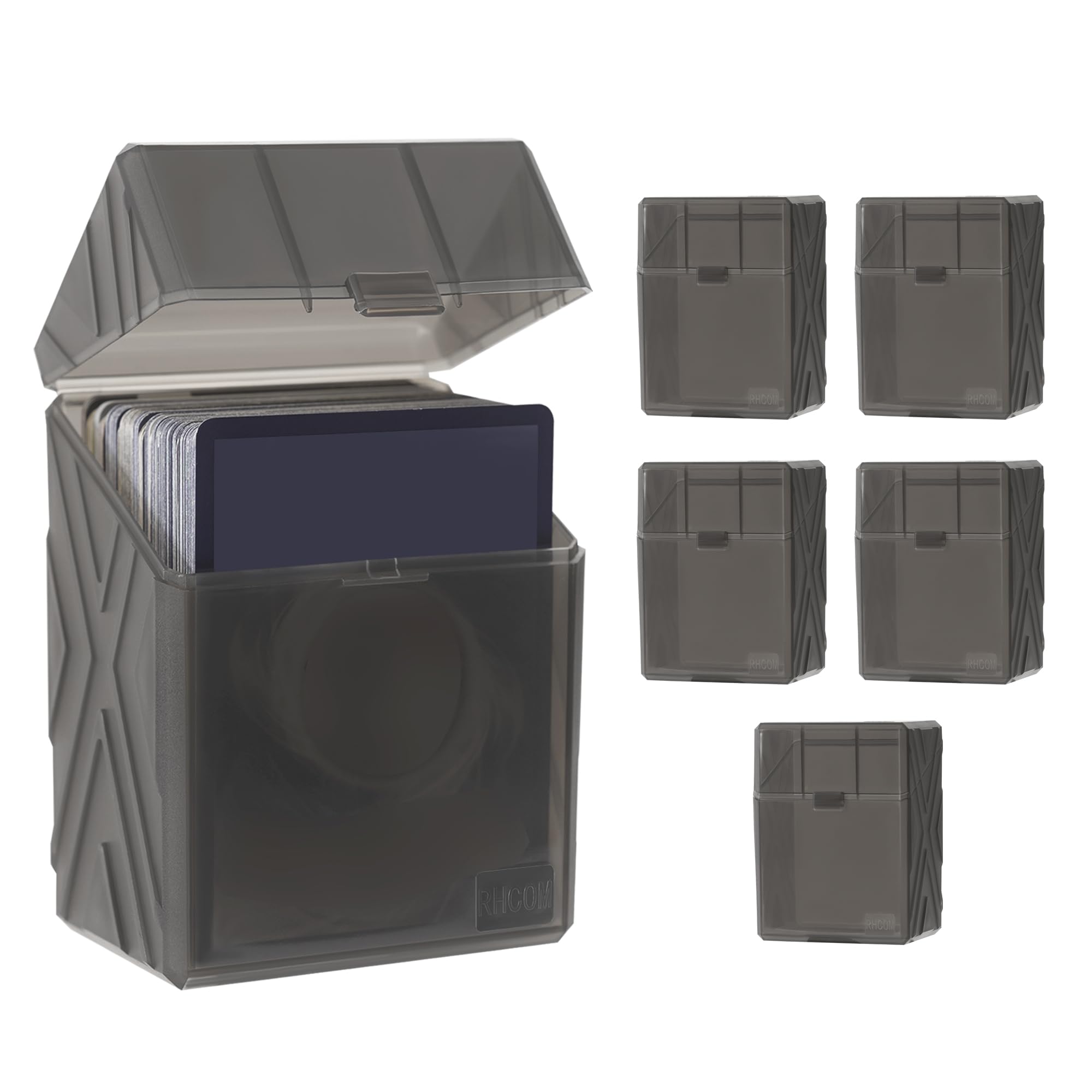 Amazon.com: RHCOM 6-Pack Card Case, Plastic Card Case for Trading