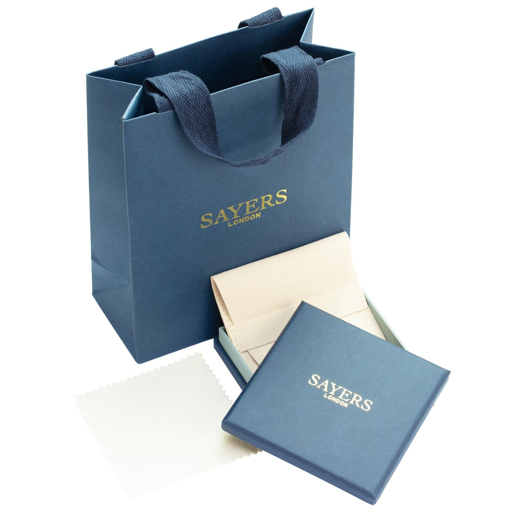 Sayers London 9ct Oro Giallo, Gemelli girevoli, ovali, per Uomo