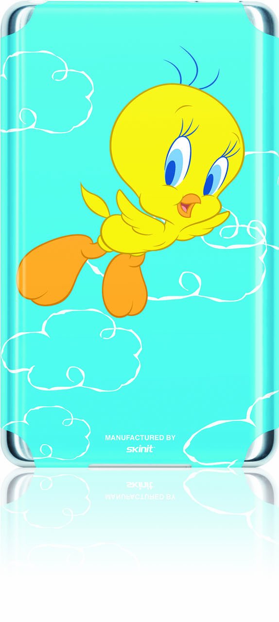 Skinit Decal MP3 Player Skin Compatible with iPod Classic (6th Gen) 80GB - Officially Licensed Warner Bros Tweety Bird Flying Design