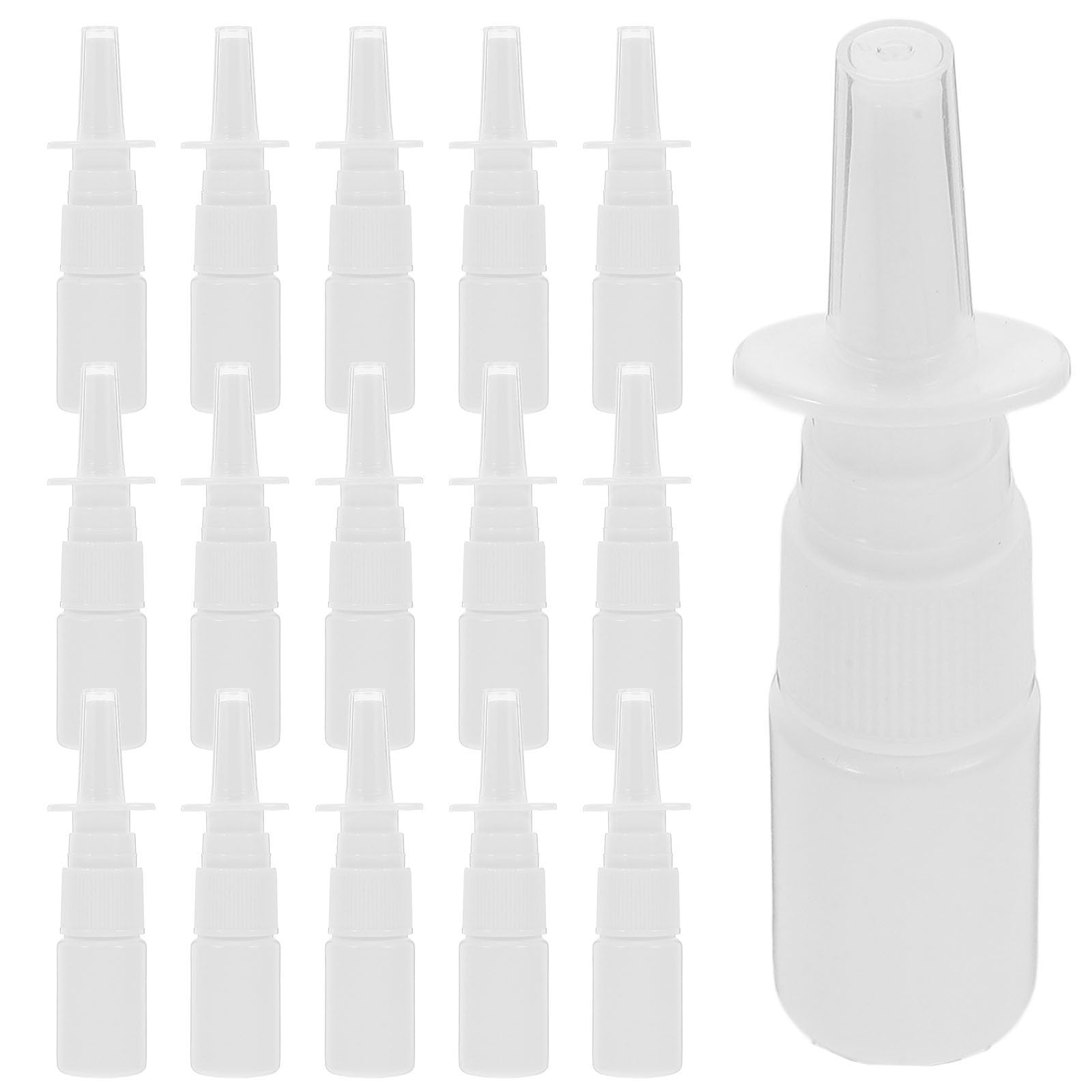 Alipis 200 Stück Wiederbefüllbare 10 Ml Sprühflasche aus Pe mit Feinem Nebel Tragbar mit Klarem Schutzdeckel für Reisen und Outdoor Einsatz