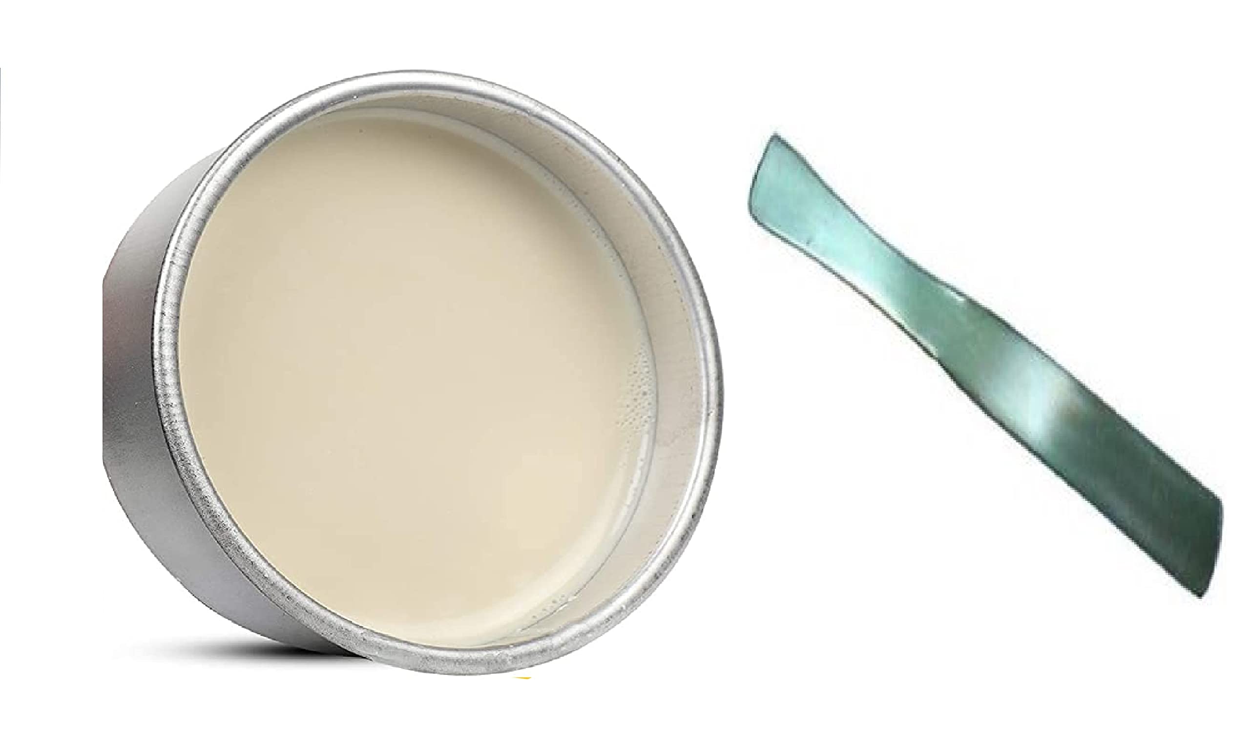 GLAVON 1 Katori Wax 80 gm Each and 1 Metal Wax 80 gm Eaching Knife Free For Professional Facial Hair Remover