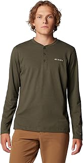 Thistletown Hills Henley Camiseta para Senderismo para Hombre