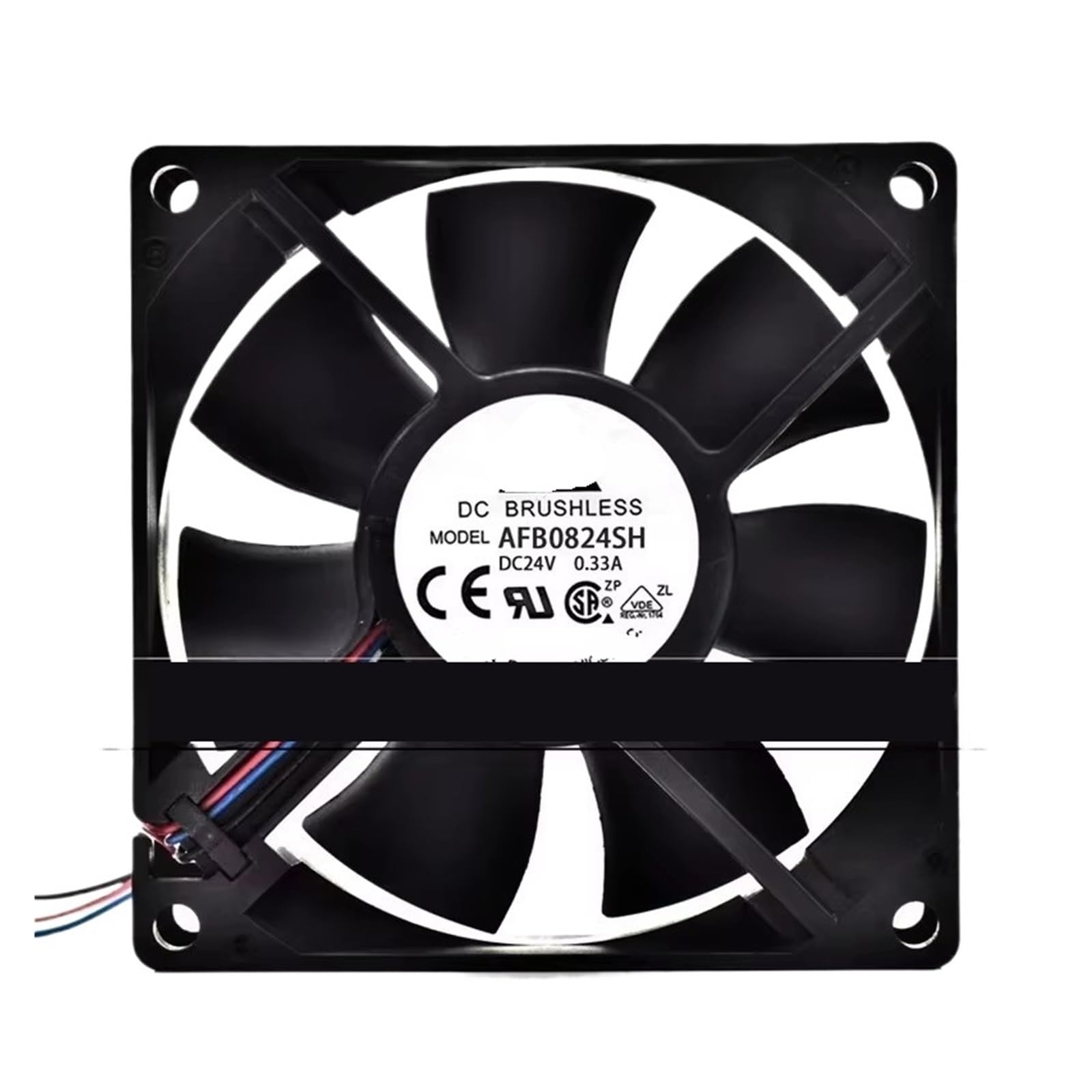 CZVJUKBYP AFB0824SH 80 * 25MM 24V 0.33A 8CM Cooling Fan(3wire B2)