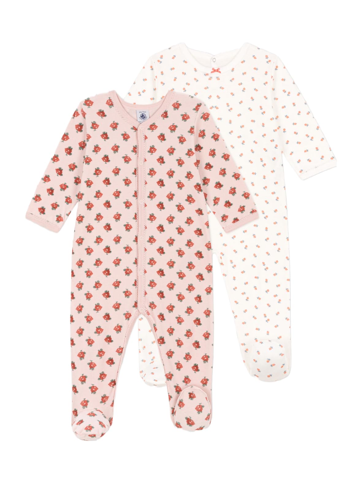 Petit Bateau A087m Dormir bien pijamas Bebé-Niñas (Pack de 1)