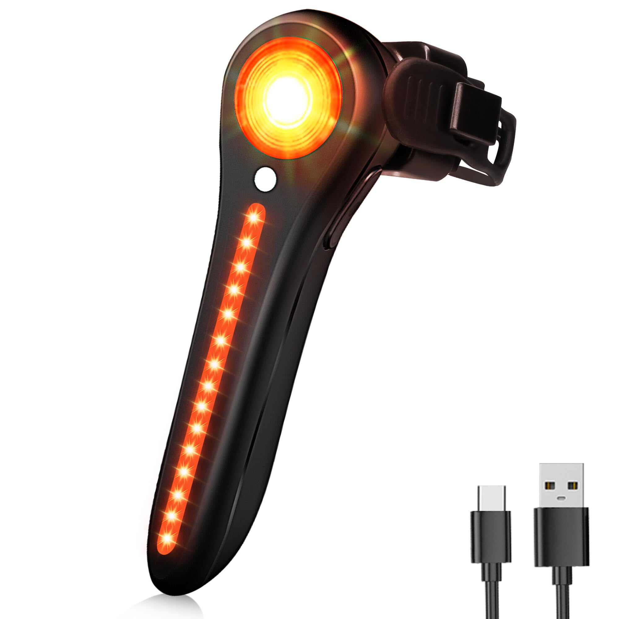 DARKBEAM Bike Tail Light Smart- with Brake/Light Sensor, USB-C Rechargeable