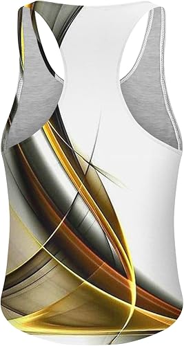 Miniatura 5 de Camiseta Mangas Estampado de mármol Hombre camisola Mangas Cuello Redondo Camiseta tipo túnica Camisetas Deportivas