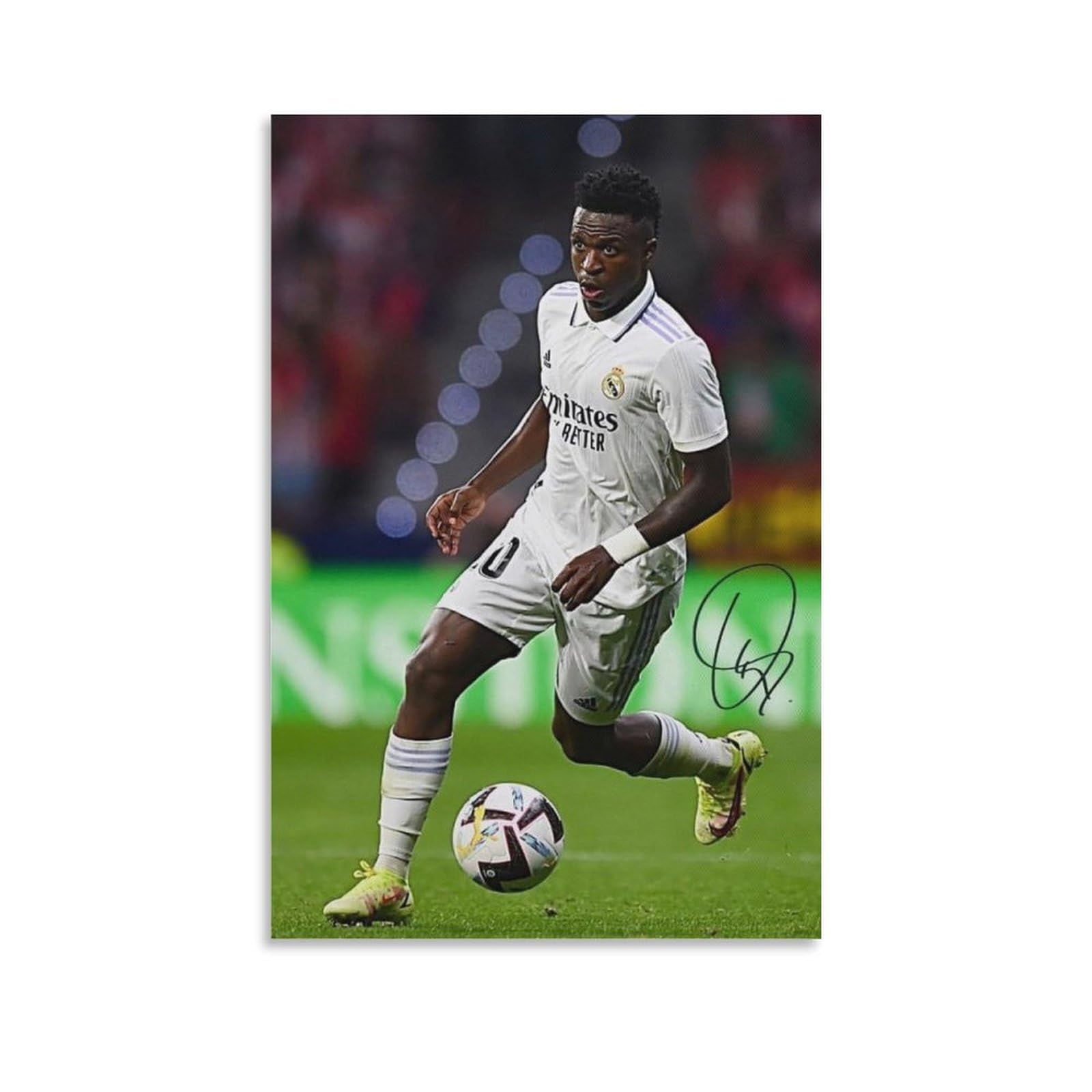 ASUIU Vinicius Jr Canvas Poster Poster Painting Canvas Wall Art Living Room Posters Painting 24x36inch(60x90cm)