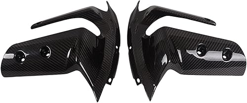 QBIYA 2020-2021 Ajuste para Triumph Rocket 3 guardabarros delanteros Carenado de fibra de carbono Soporte de guardabarros de motocicleta Decoración