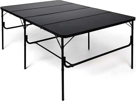 Warzone Studio Folding Table for Wargames Dark Grey, 60 x 48 inch