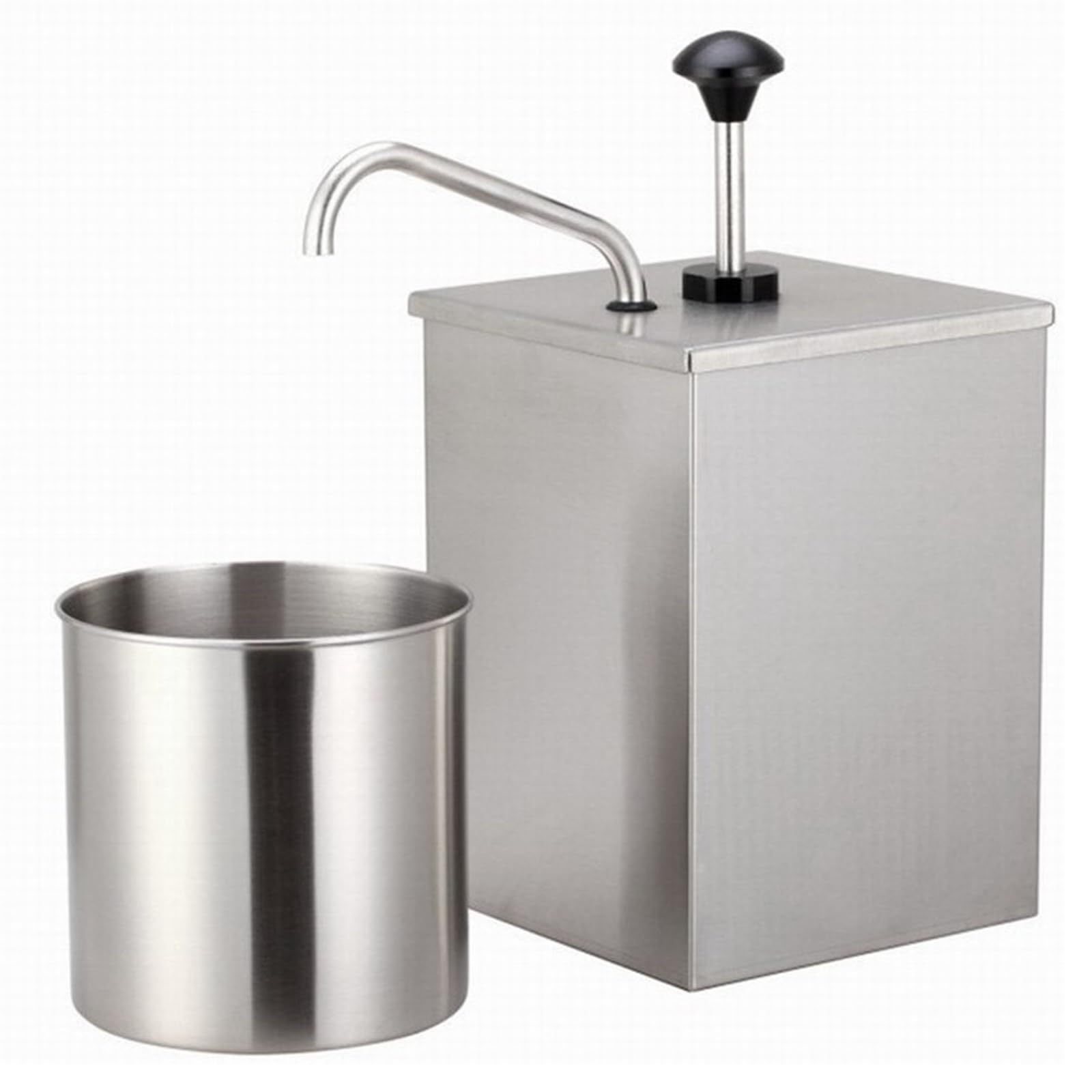 Yxzqloz Sauce Dispenser Pump With Removable Tanks For Squeezing And Storage Of Liquids For Ketchup, Mustard, Salad Dressing