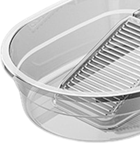 Miniatura 6 de Gazechimp Lavabo para lavabo, bañera de plástico con tabla de lavar, tabla de lavado de manos gruesa, lavabo de limpieza, para toallas de limpieza