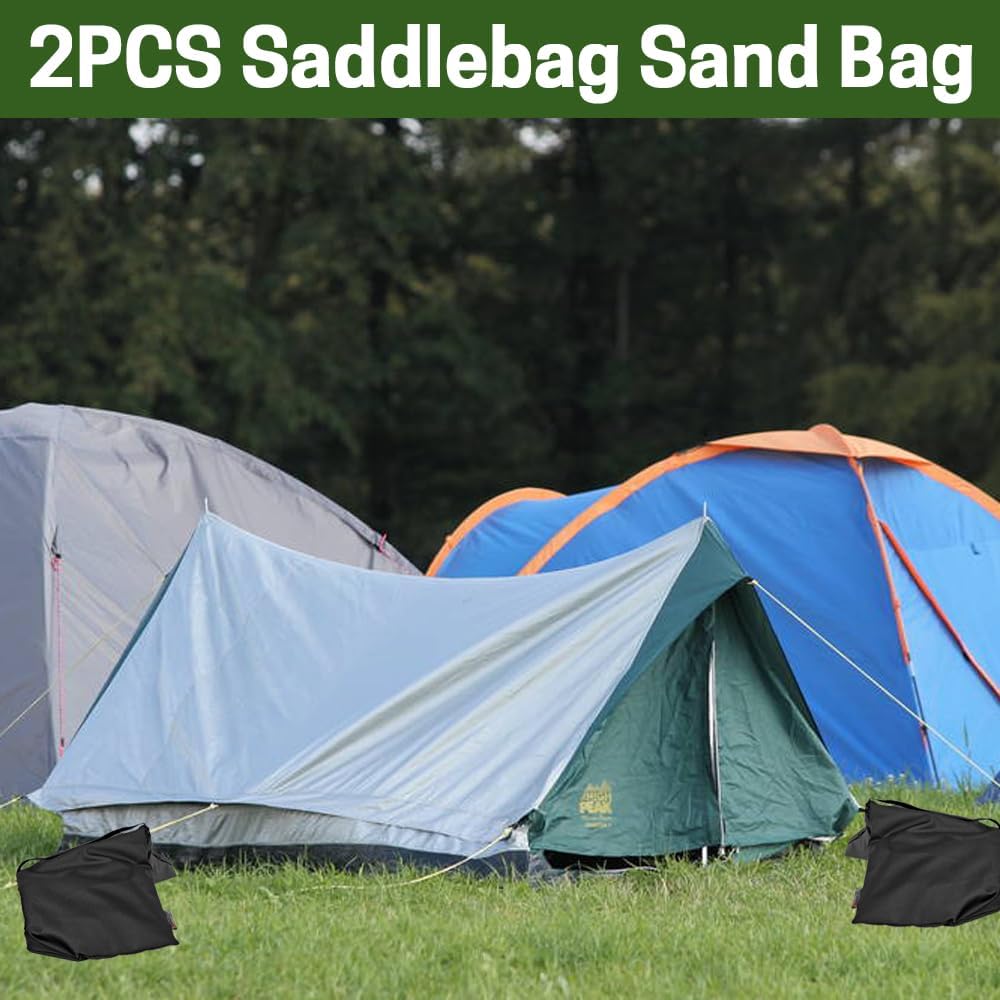 Sandbags Weight Bags for Photography Video Equipment, 2 Pack Heavy Duty Empty Sand Bags for Photo Video Studio Stand, Light Stand Tripod and Jib Arm Mini Camera Crane
