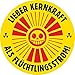 Aufkleber / Sticker - Lieber Kernkraft als Flüchtlingsstrom (Sticker-Set, 10 Stück)