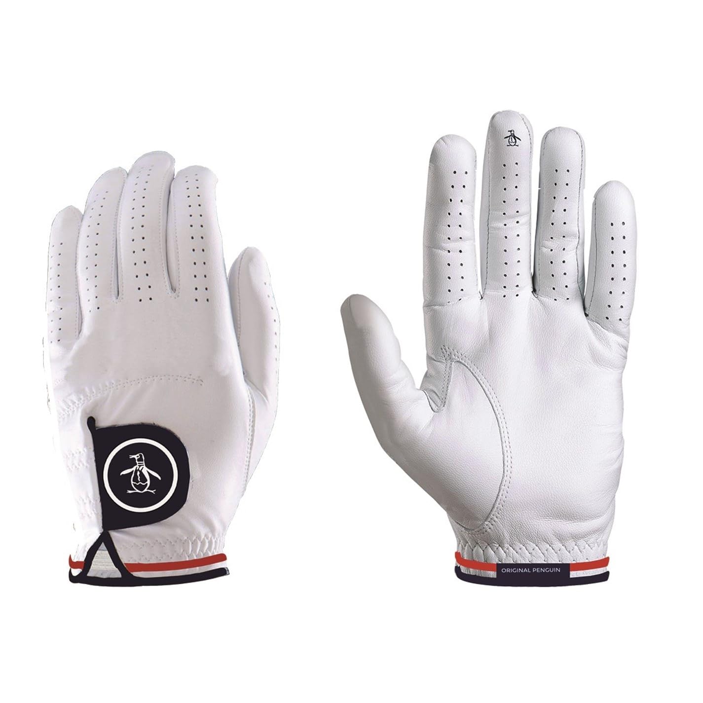 Original Penguin Golf  White  Golf Glove in Size M, Sports Direct