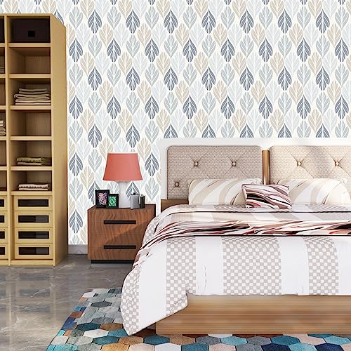Image of Grey Seamless Pattern Texture Self Adhesive Wallpaper Peel & Stick, Waterproof, Scratch Resistant 41cm x 244cm