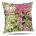 WzXlIzBH Fundas de cojín de 65x65 cm Hermosas Flores de buganvilla Magenta diseño único 26x26 Inch Fundas de Almohada para sofá, Sala de Estar, Dormitorio, Patio, Porche, jardín, Coche D003