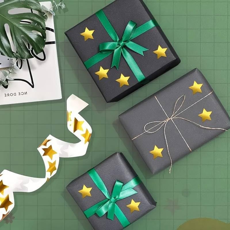 Pegatinas de estrellas Doradas para Niños, Gold star stickers, 1 Unidad - imagen 2
