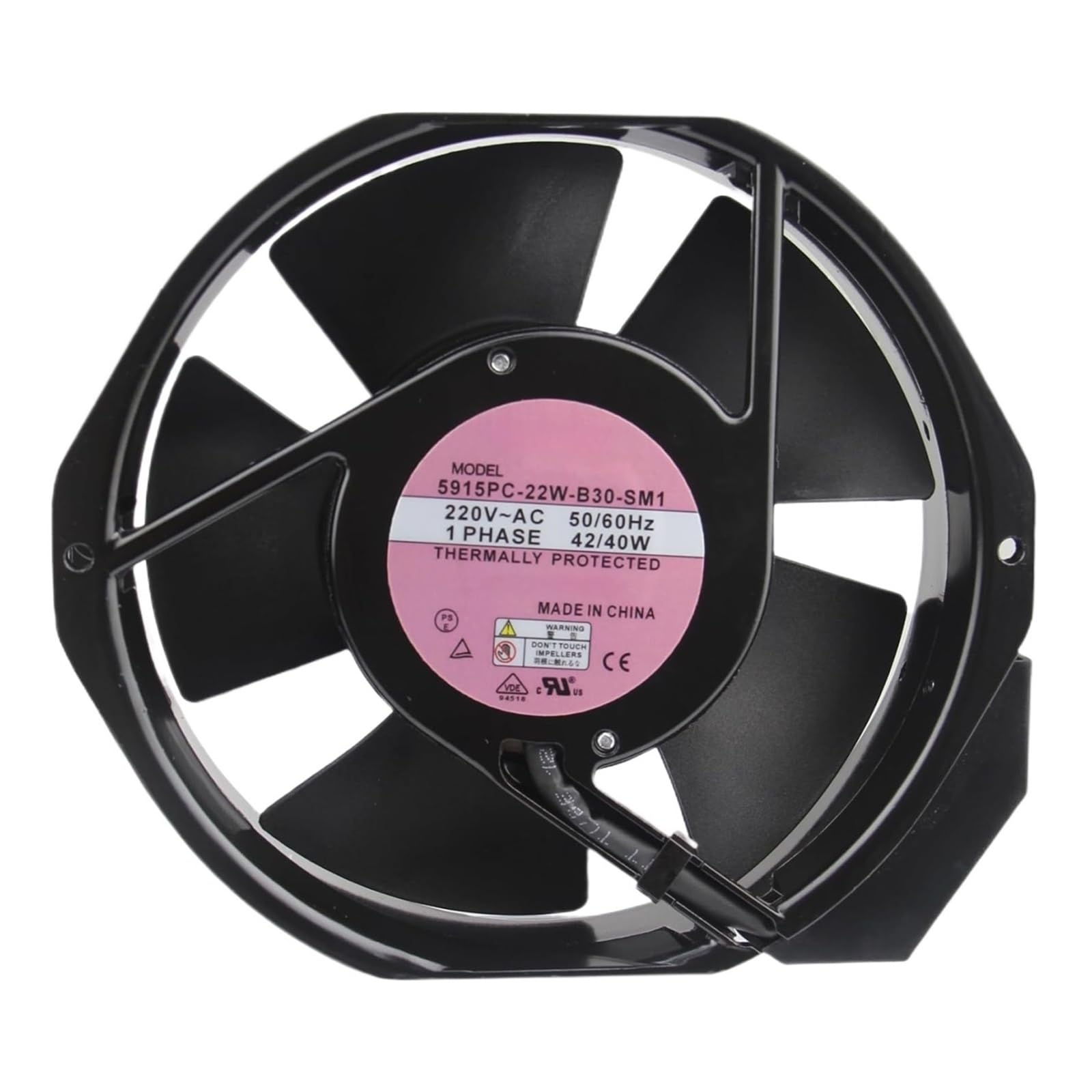 YMUGUEGH 5915PC-22W-B30-SM1 220V cooling fan 17238