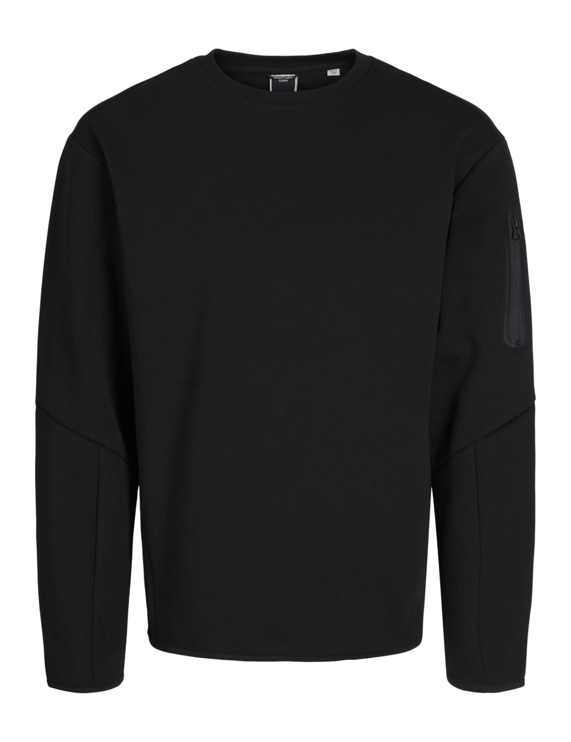 JACK & JONES Jcofusion Sweat Crew Neck Noos, black, XL