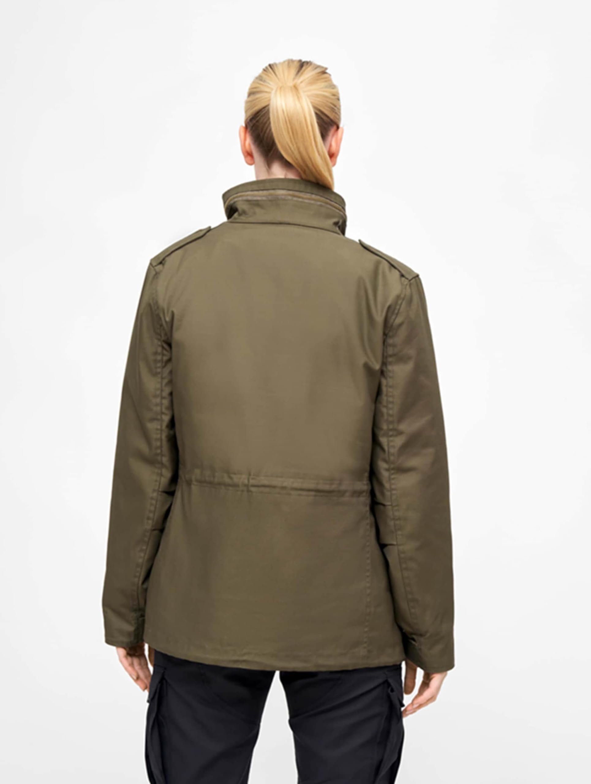 Brandit Ladies M65 Mujer Chaqueta entre-tiempo Negro
