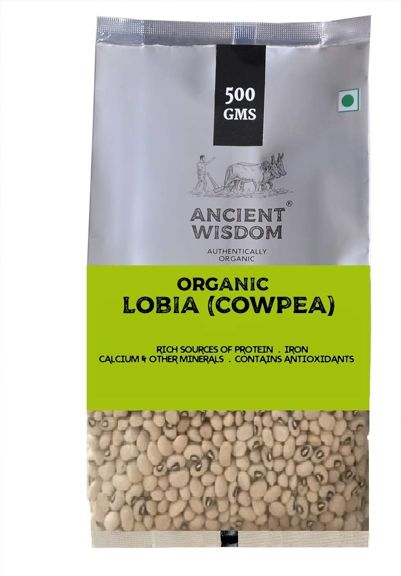 Ancient Wisdom Organic Lobia (Cowpea) 500 Grams (B07MDMGMRJ) Amazon Price History, Amazon Price Tracker