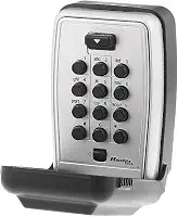 Cofre para chaves Master Lock 5423D, montagem em parede, preta