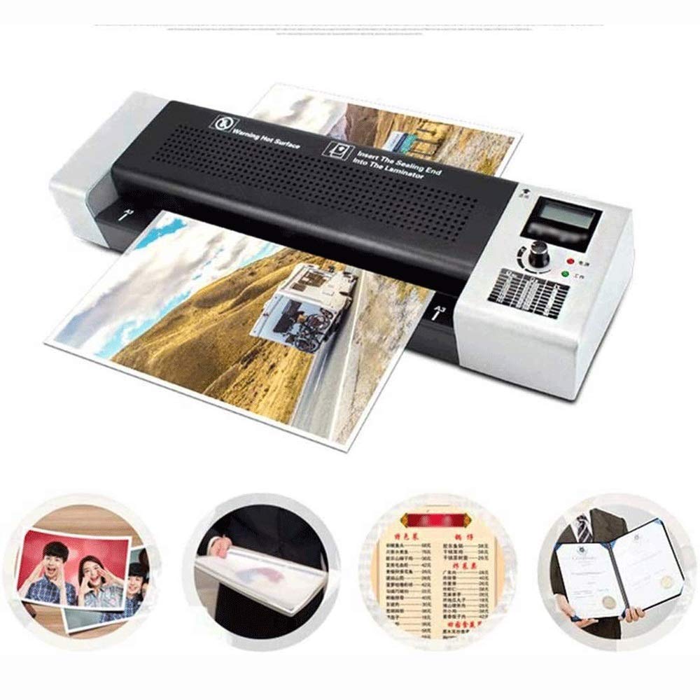 Laminator termiczny, nowa maszyna do laminowania biurowego A4, komercyjna laminator z regulacją temperatury