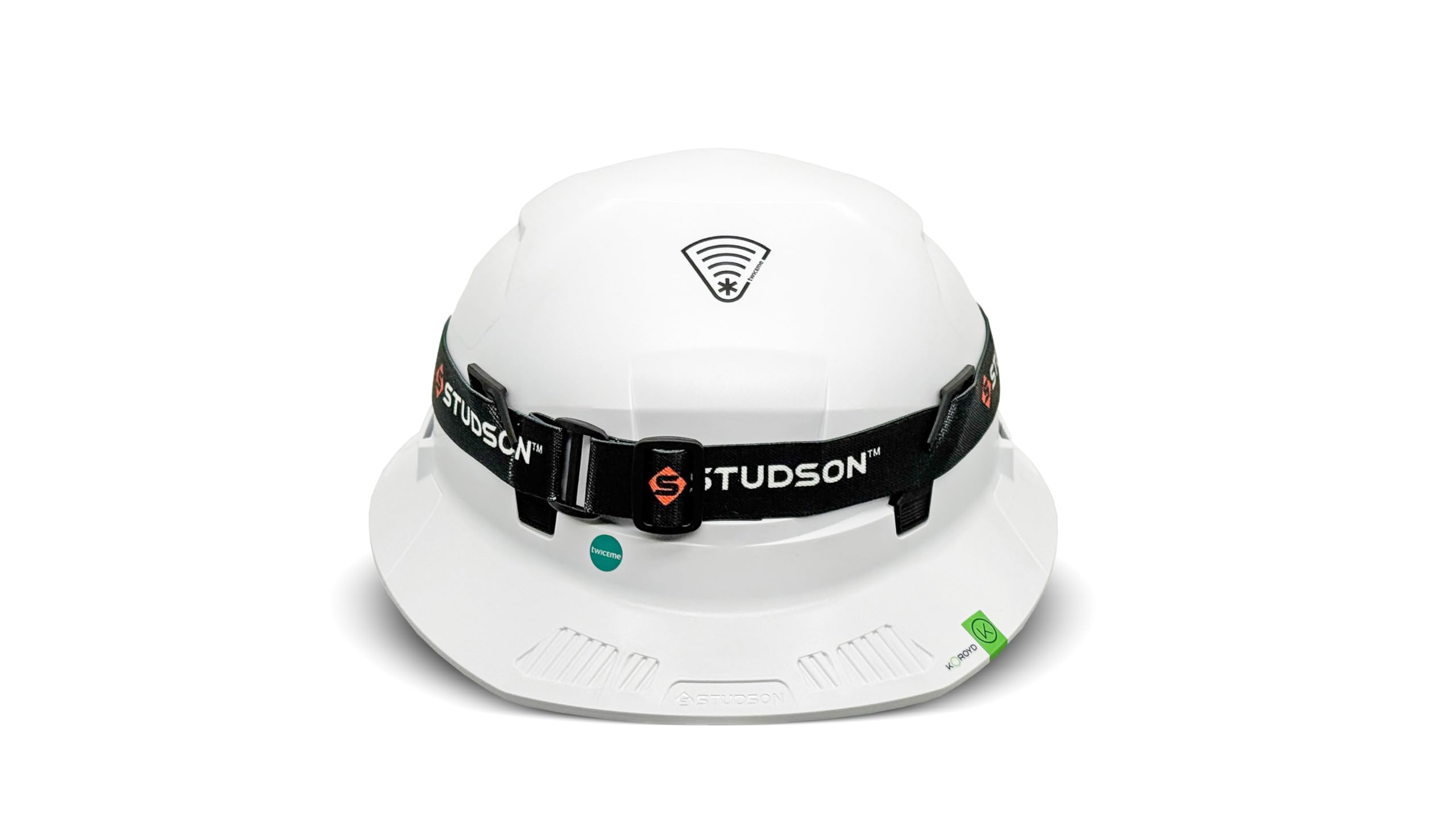 STUDSON SHK-1 Lampe frontale rechargeable standard – Lampe de travail LED 150 lumens avec activation du détecteur de mouvement, 5 modes d'éclairage, charge USB-C, ajustement léger compatible avec les