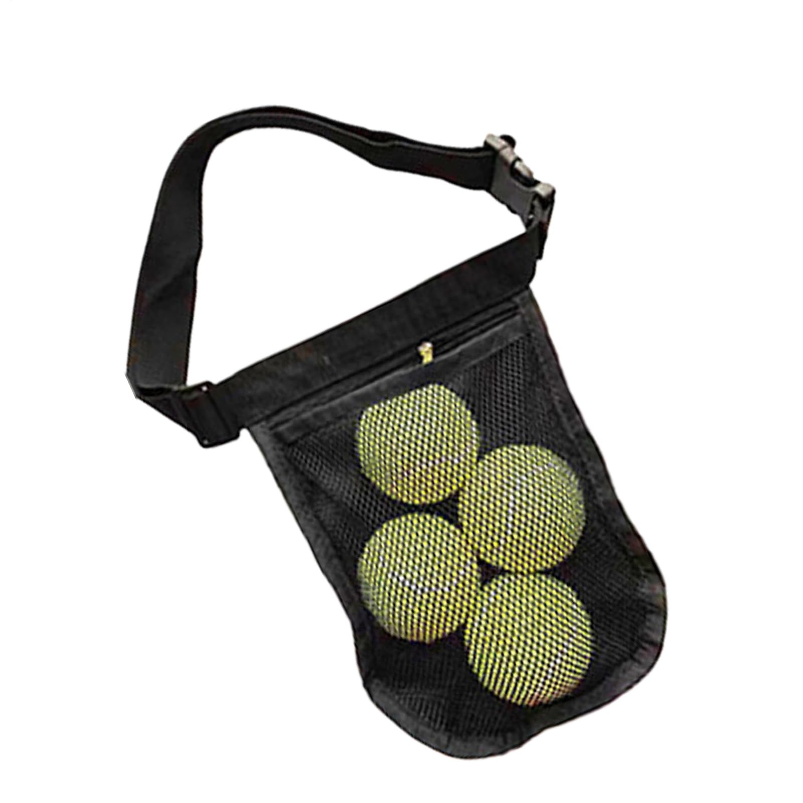 Pochette de ceinture de balle de pickleball - Sac de taille de golf de tennis réglable, porte-sport sécurisé pour la pratique d'entraînement, organisateur léger | Accessoire de gymnase de compétition