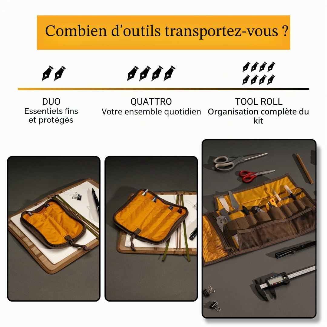 LOCHBY Rouleau à Outils, 20,3 x 40,6 cm (déroulé)