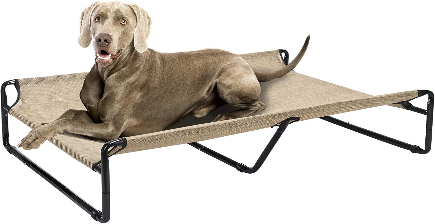 Veehoo Original Cooling Elevated Dog Bed, Outdoor Raised